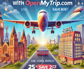 Book Flights & Hotels with OpenMyTrip.com