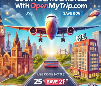 Book Flights & Hotels with OpenMyTrip.com