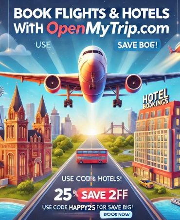 Book Flights & Hotels with OpenMyTrip.com